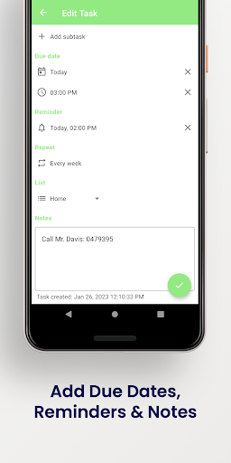 ToDodo: To Do List & Reminder ekran görüntüsü