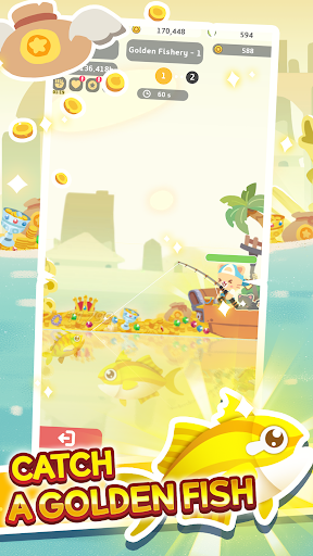 Idle Fishing: All Blue ekran görüntüsü