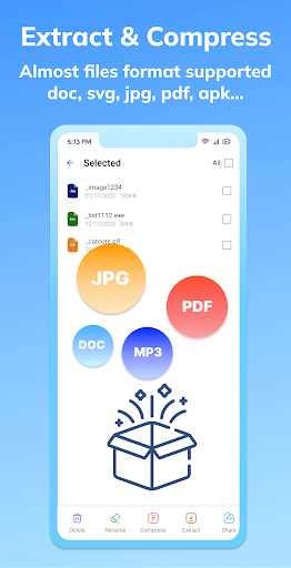 Zip Extractor Master Unzip Rar ekran görüntüsü