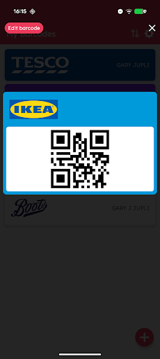 My Barcodes ekran görüntüsü