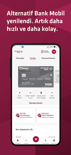Alternatif Bank Mobil ekran görüntüsü