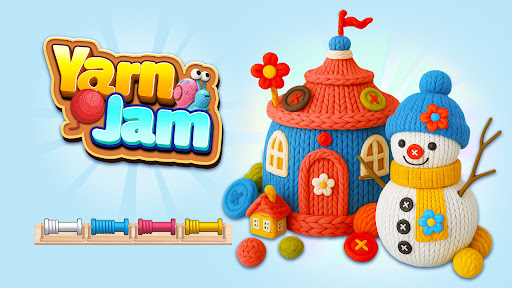 Yarn Jam: Wool Sort Games ekran görüntüsü