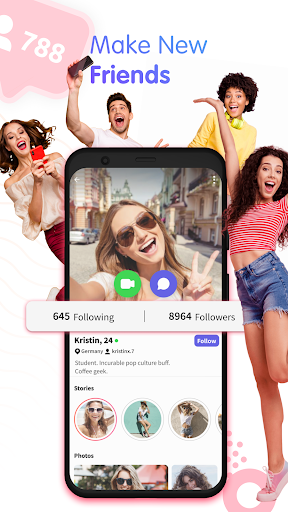 Gaze - Live Random Video Chat ekran görüntüsü