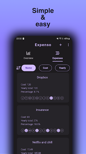 Expenso - Plan Your Finance ekran görüntüsü