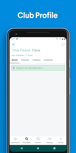 Total Fitness UA ekran görüntüsü