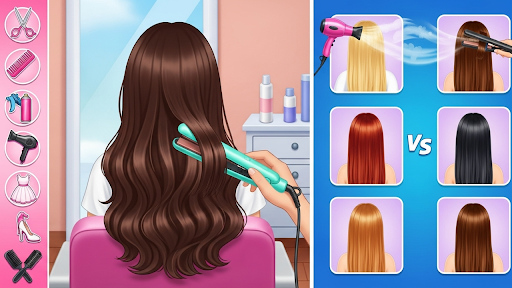 School kids Hair styles Makeup ekran görüntüsü