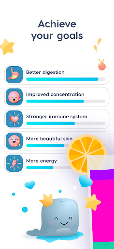 Water-reminder, tracker: Dropy ekran görüntüsü