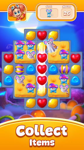 Candy Pop Story : Match 3 ekran görüntüsü