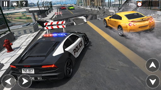 Police Car Chase Car Simulator ekran görüntüsü
