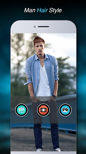Man HairStyle Photo Editor ekran görüntüsü