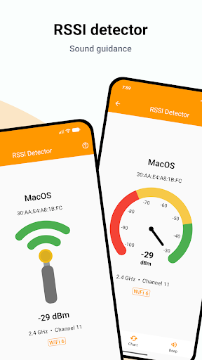 WiFi Signal Strength Meter ekran görüntüsü