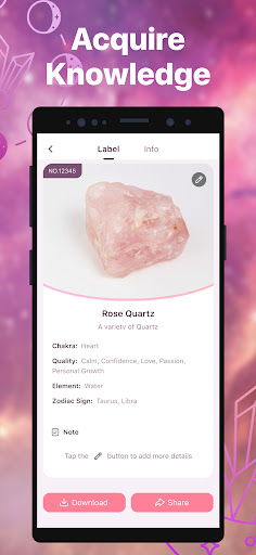 Healing Pal:Crystal Identifier ekran görüntüsü