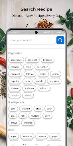 Asian Recipes ekran görüntüsü
