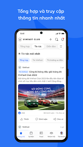 VinFast Club ekran görüntüsü