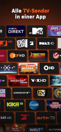 Zattoo - TV Streaming App ekran görüntüsü