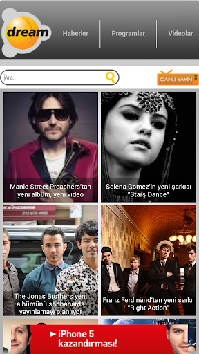 DreamTV ekran görüntüsü