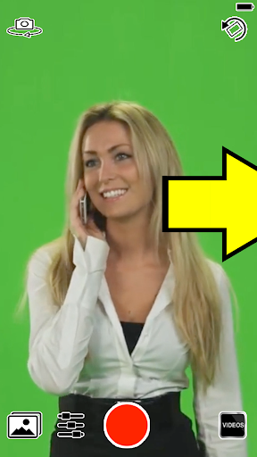 Green Screen Live Video Record ekran görüntüsü