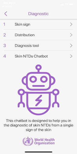 Skin NTDs App ekran görüntüsü