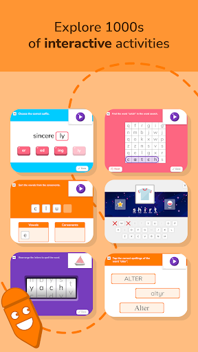 DoodleSpell: Primary Spelling ekran görüntüsü