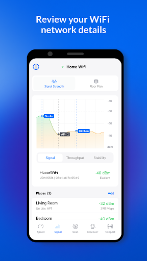 WiFiman ekran görüntüsü