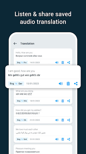 Voice Translator & Audio Saver ekran görüntüsü