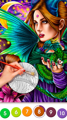 Color Book:  Secret Stories ekran görüntüsü