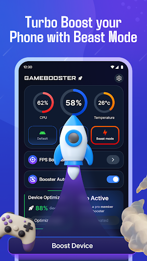 Game Booster 4X - Optimize FPS ekran görüntüsü