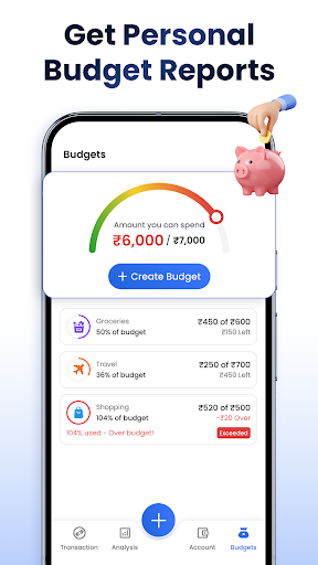 FinAI Budget & Expense Tracker ekran görüntüsü