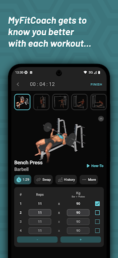 MyFitCoach - Workout Planner ekran görüntüsü