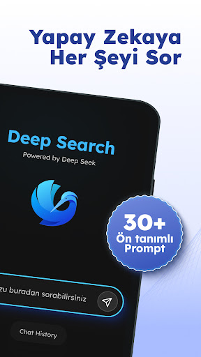 Deep Search - AI Chatbot ekran görüntüsü