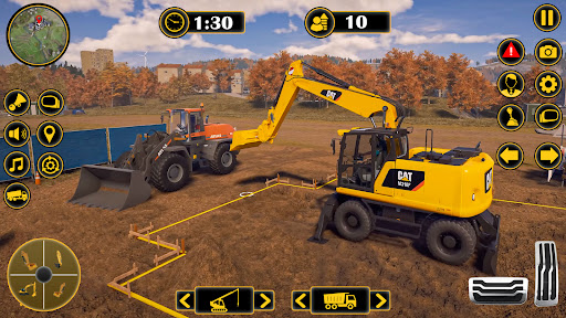 mega inşaat 3d jcb oyunları ekran görüntüsü