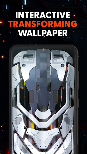 Futuristic 3D Tech Wallpaper ekran görüntüsü