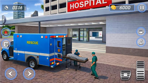 Ambulance Doctor Hospital Game ekran görüntüsü