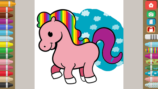 Finger Paint Coloring Book ekran görüntüsü