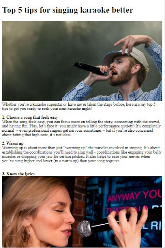 How to Karaoke ekran görüntüsü