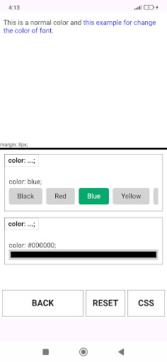 CSS Generator ekran görüntüsü