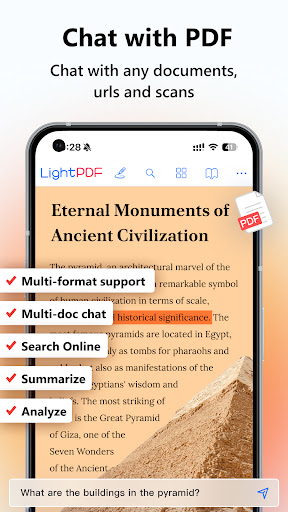LightPDF: PDF AI&Convert&Scan ekran görüntüsü