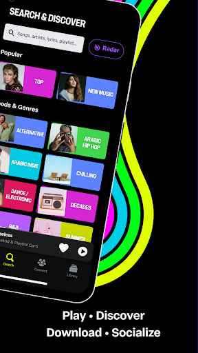 Anghami: Play music & Podcasts ekran görüntüsü