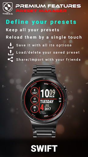 Swift Watch Face ekran görüntüsü