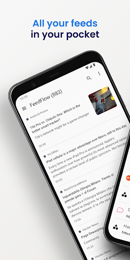 FeedFlow - RSS Reader ekran görüntüsü