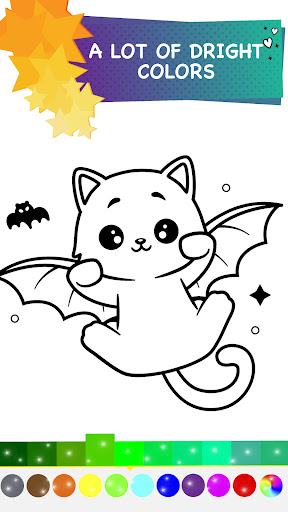 Happy Halloween Coloring ekran görüntüsü
