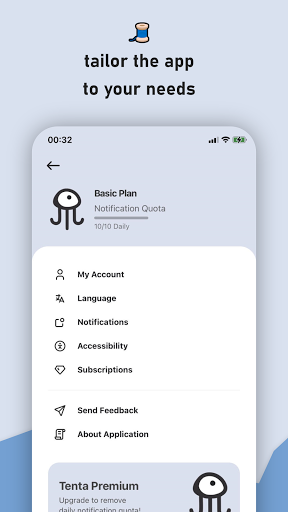Tenta - Send Yourself Push Not ekran görüntüsü
