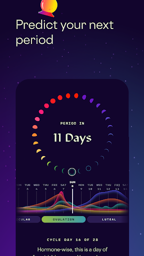 Stardust Period Tracker ekran görüntüsü