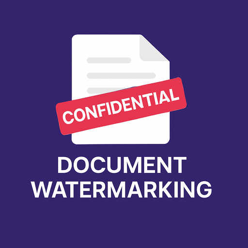 Document Watermarking App