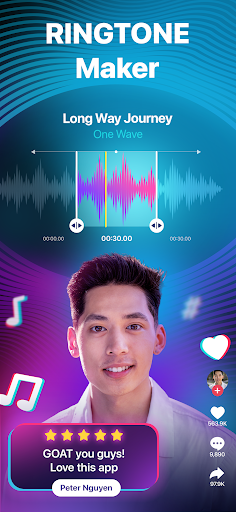 RingTune: Ringtone Maker ekran görüntüsü