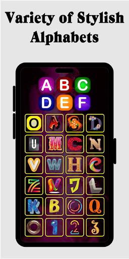 Letter Name DP Maker - DP Art ekran görüntüsü