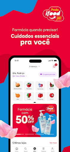 iFood comida e mercado em casa ekran görüntüsü