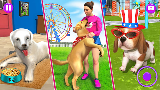 Aile Evcil Köpek Oyunları ekran görüntüsü