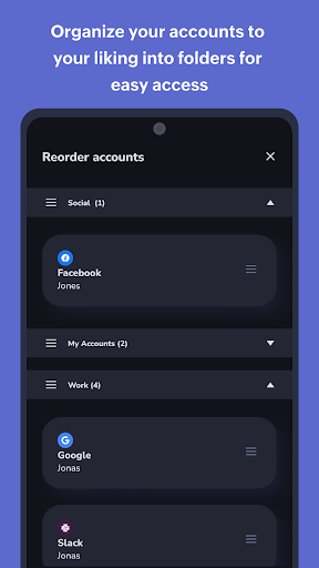 Authenticator App - OneAuth ekran görüntüsü