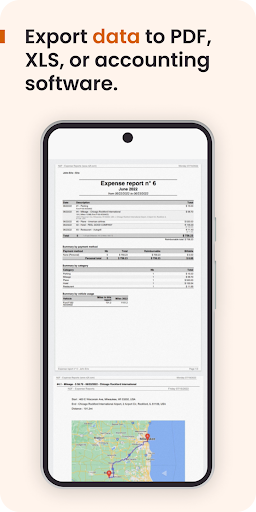 N2F - Expense Reports ekran görüntüsü